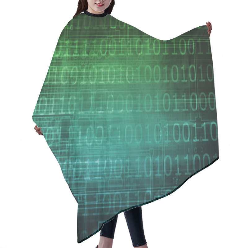 Personality  Network Security Hair Cutting Cape