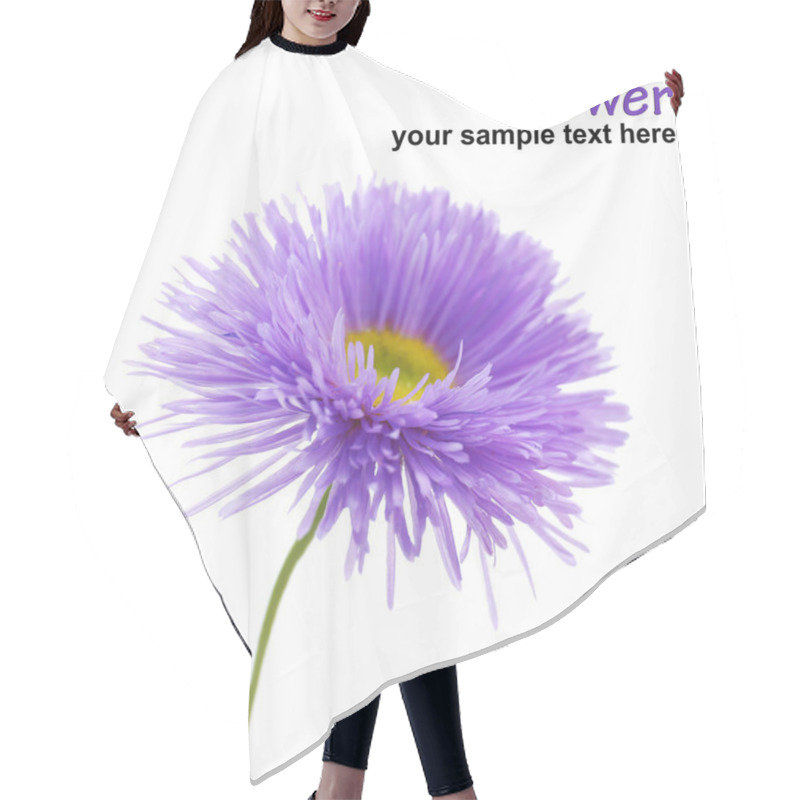 Personality  Beautiful Wild Flowers Hair Cutting Cape