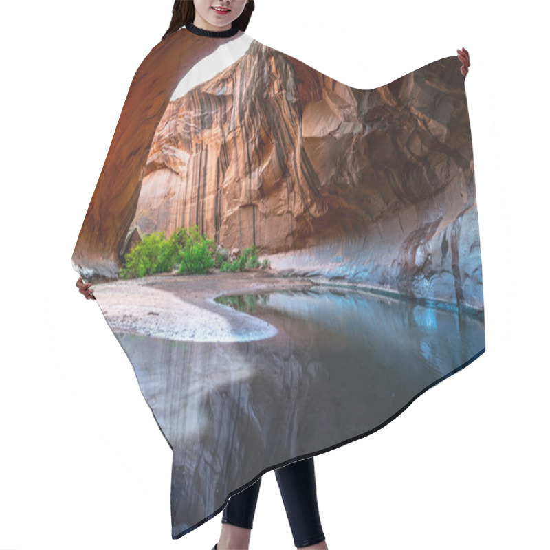 Personality  Golden Cathedral Neon Canyon Escalante National Park Utah Hair Cutting Cape