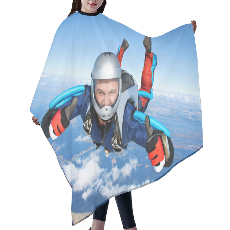 Personality  Skydiver Hair Cutting Cape