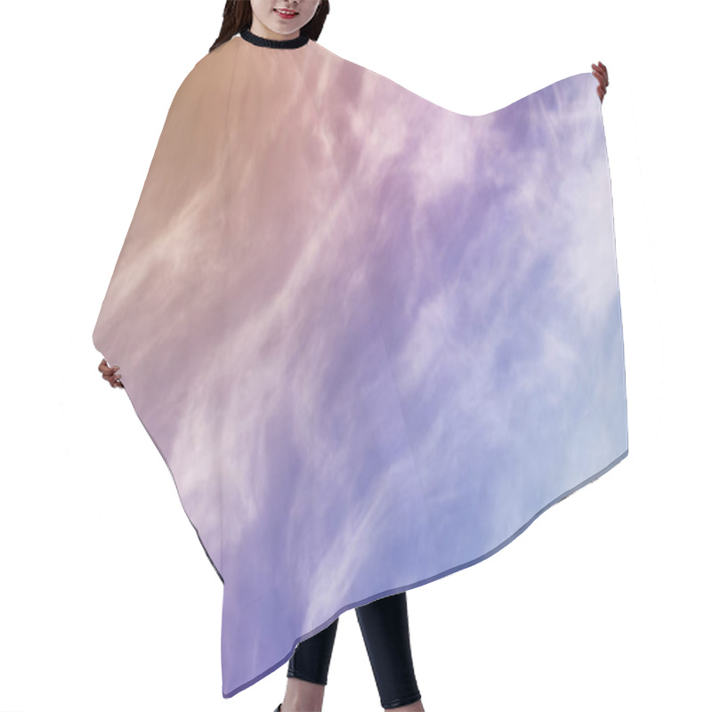 Personality  White Clouds In A Sky Hair Cutting Cape