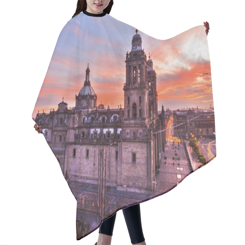 Personality  Metropolitan Cathedral Zocalo Mexico City Sunrise Hair Cutting Cape