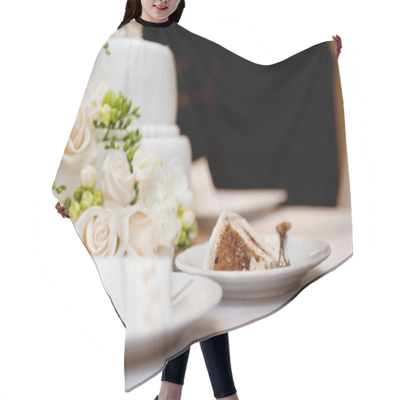 Personality  Wedding Cake Hair Cutting Cape