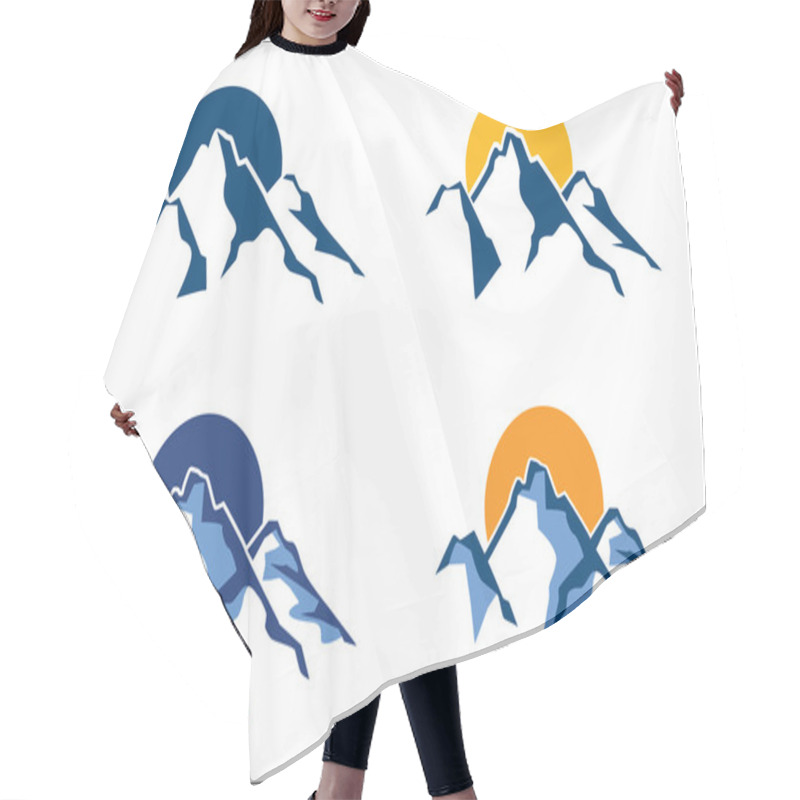 Personality  Mountains Hair Cutting Cape