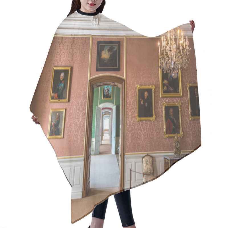 Personality  Beautiful Interior Of Rundale Palace Hair Cutting Cape