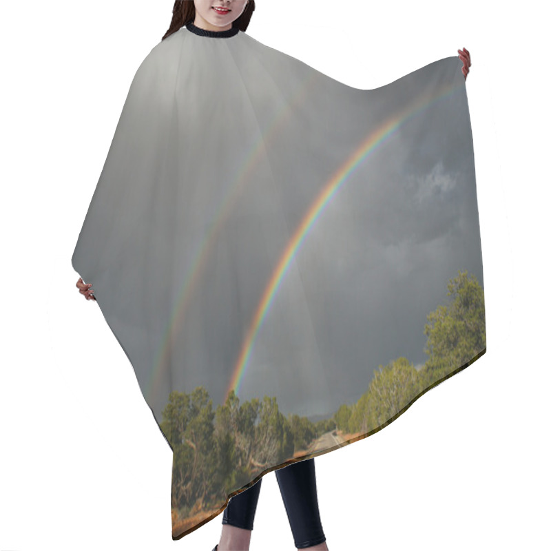 Personality  Regenbögen Hair Cutting Cape