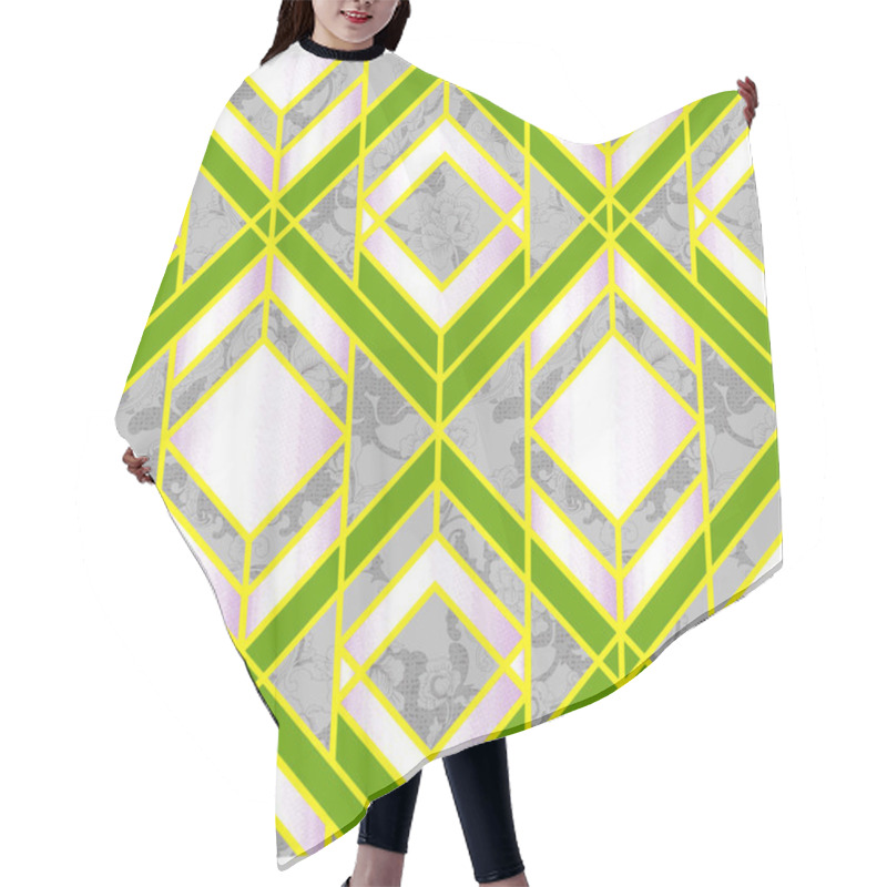 Personality  Seamless Chevron Pattern Design Hair Cutting Cape