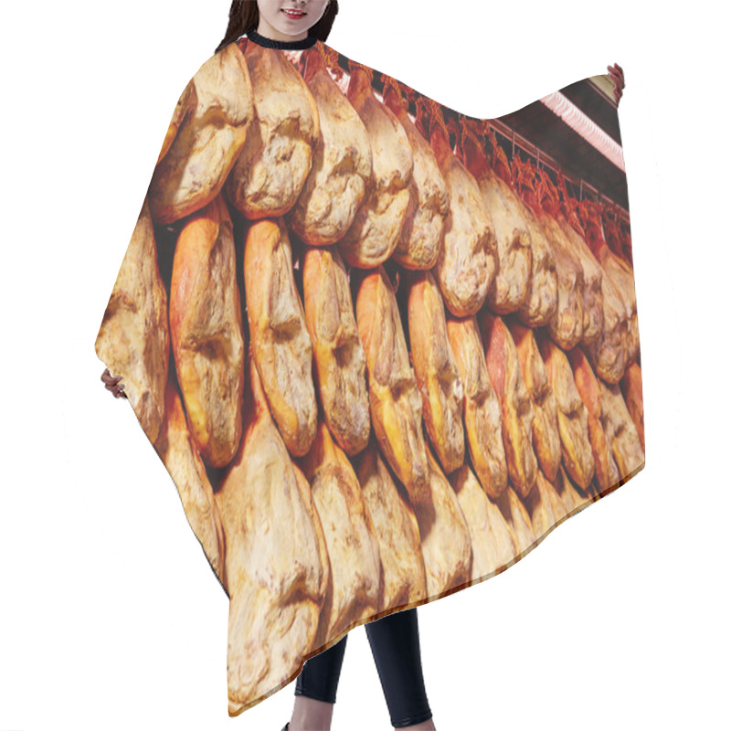 Personality  Jamon Serrano Ham From Spain Whole In A Row Hair Cutting Cape