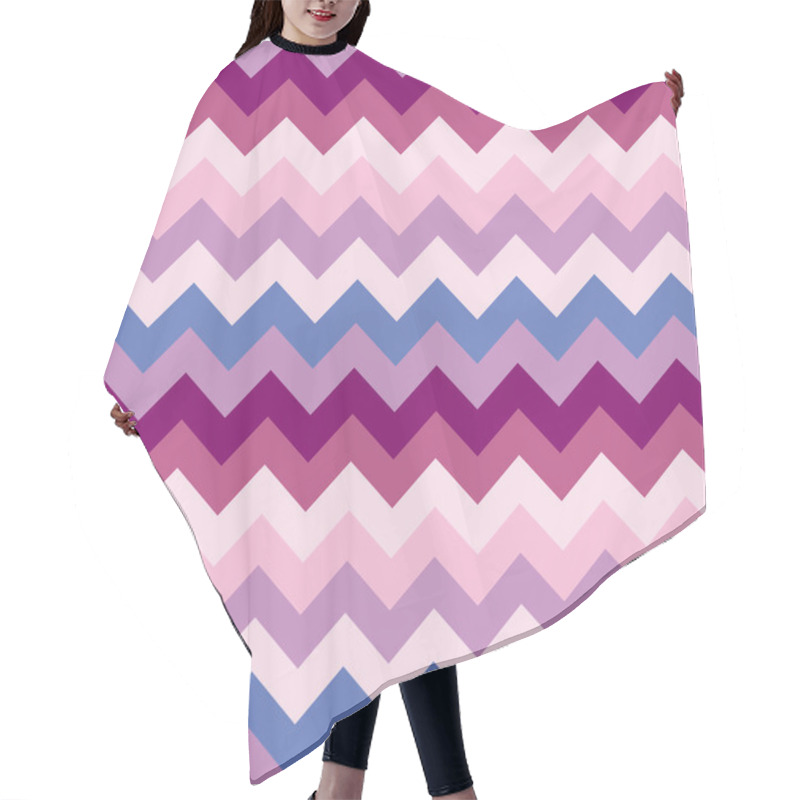 Personality  Seamless Chevron Pattern (vector) Hair Cutting Cape