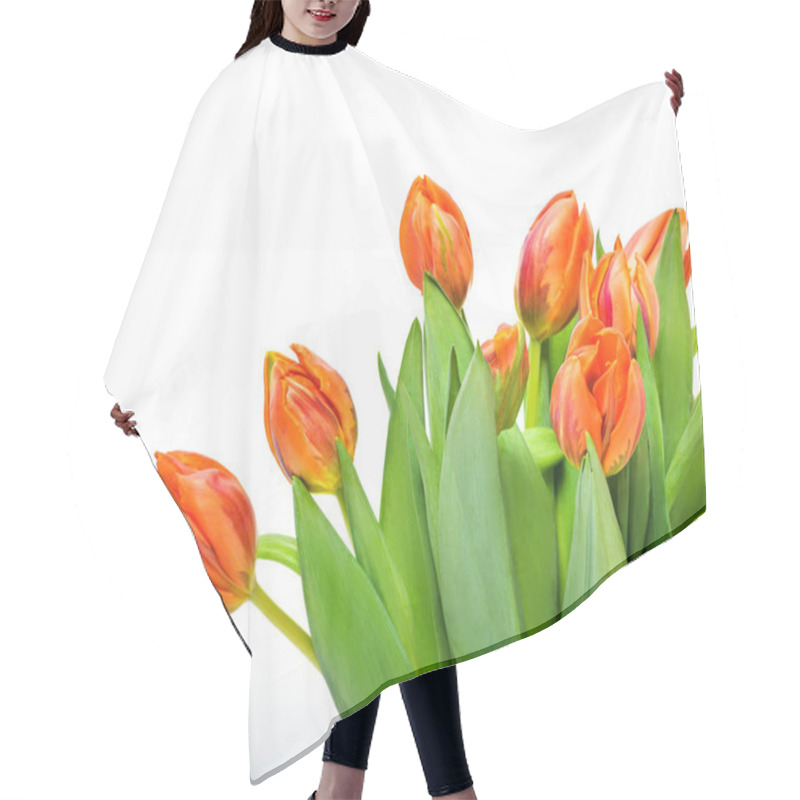 Personality  Spring Tulip Flowers  Hair Cutting Cape