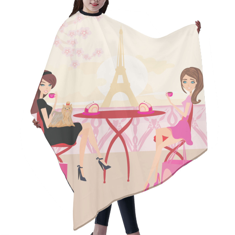 Personality  Cafe In Paris Hair Cutting Cape