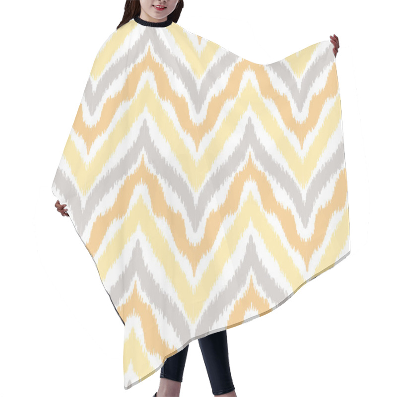 Personality  Seamless Pattern. Hair Cutting Cape