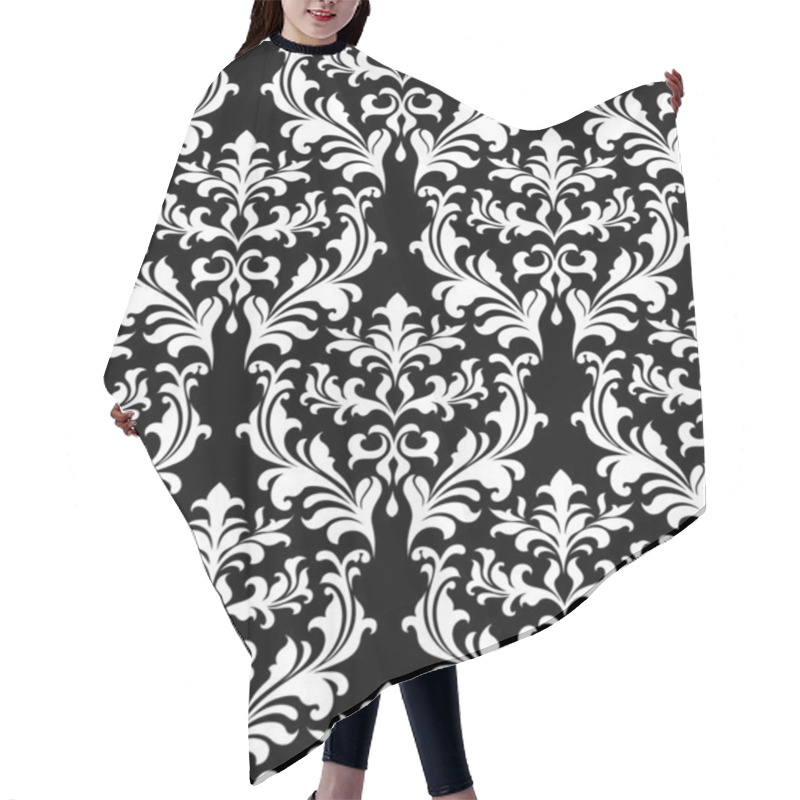 Personality  Damask Seamless Pattern Background Hair Cutting Cape