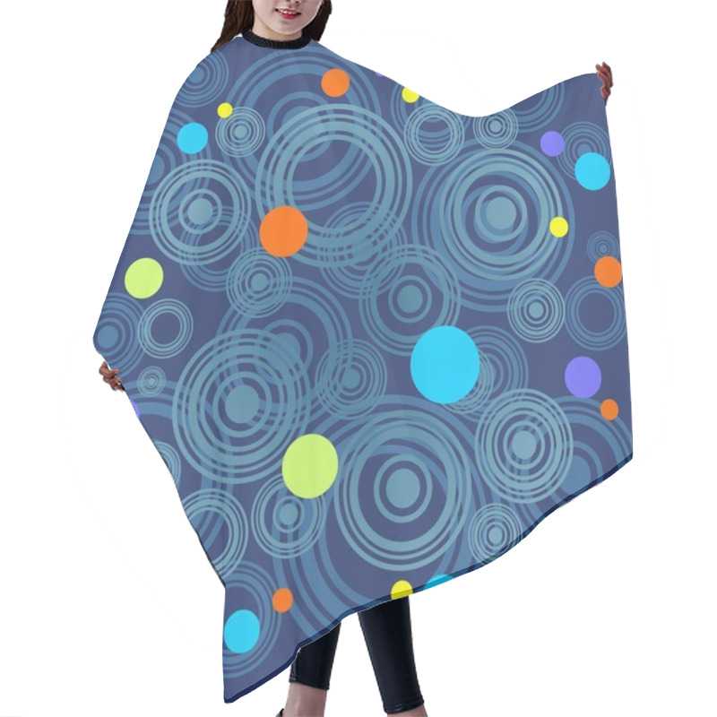 Personality  Abstract Background Hair Cutting Cape