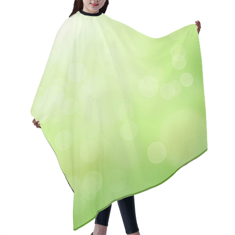 Personality  Green Background Hair Cutting Cape