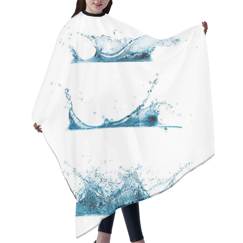 Personality  Set Of Water Splashes Hair Cutting Cape