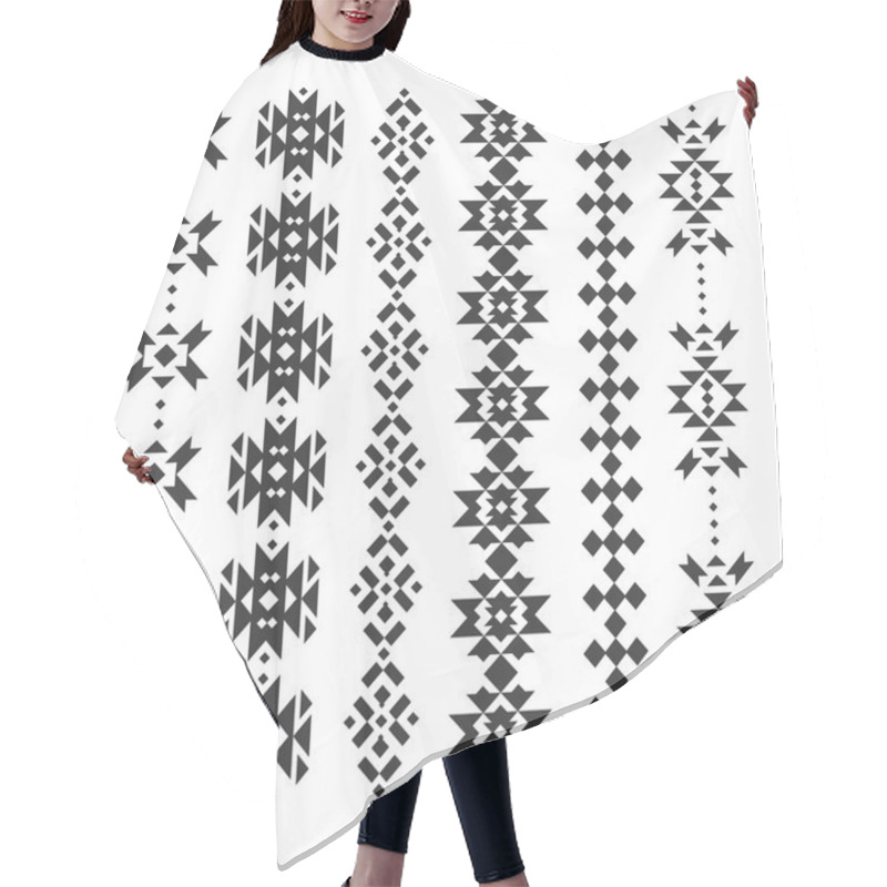 Personality  Vector Abstract Geometric Elements Hair Cutting Cape