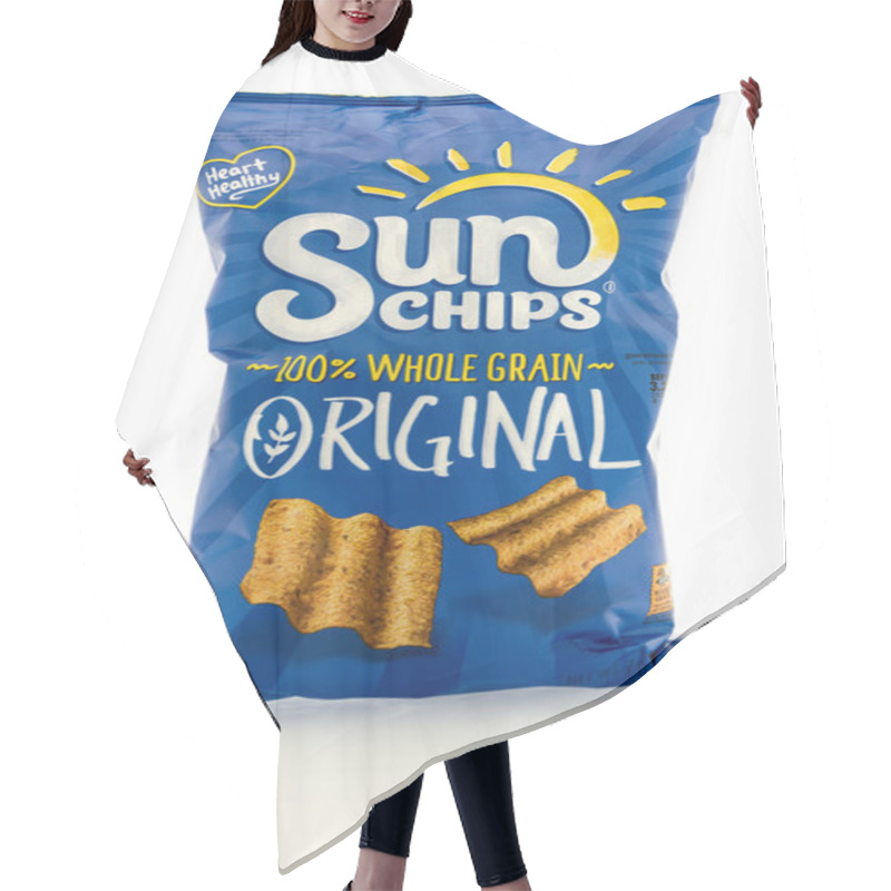 Personality  Bag Of Chips Hair Cutting Cape