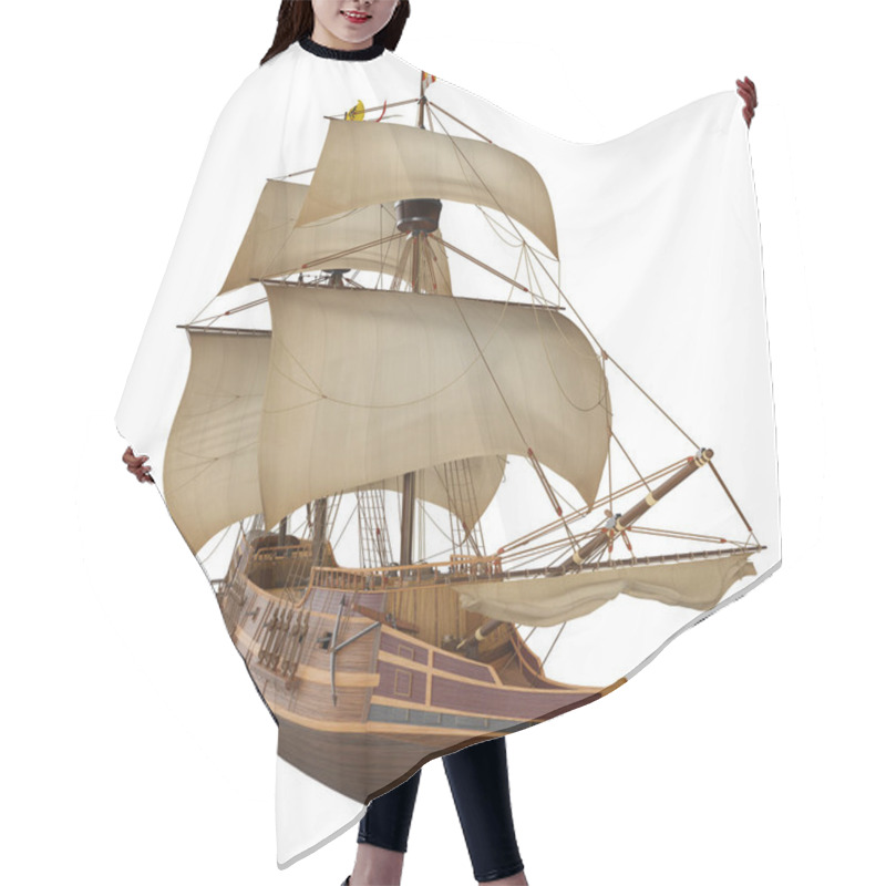 Personality  Spanish Galleon Hair Cutting Cape