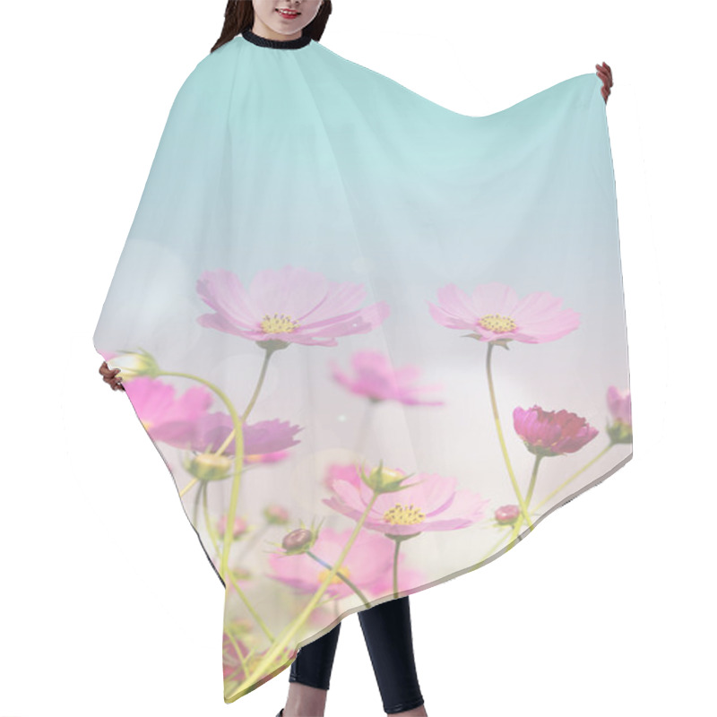 Personality  Flower In Softfocus Hair Cutting Cape