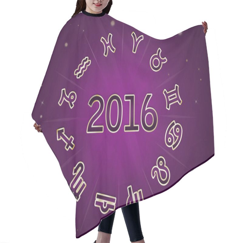 Personality  Astro Natal Chart, Zodiac Circle 2016 Hair Cutting Cape