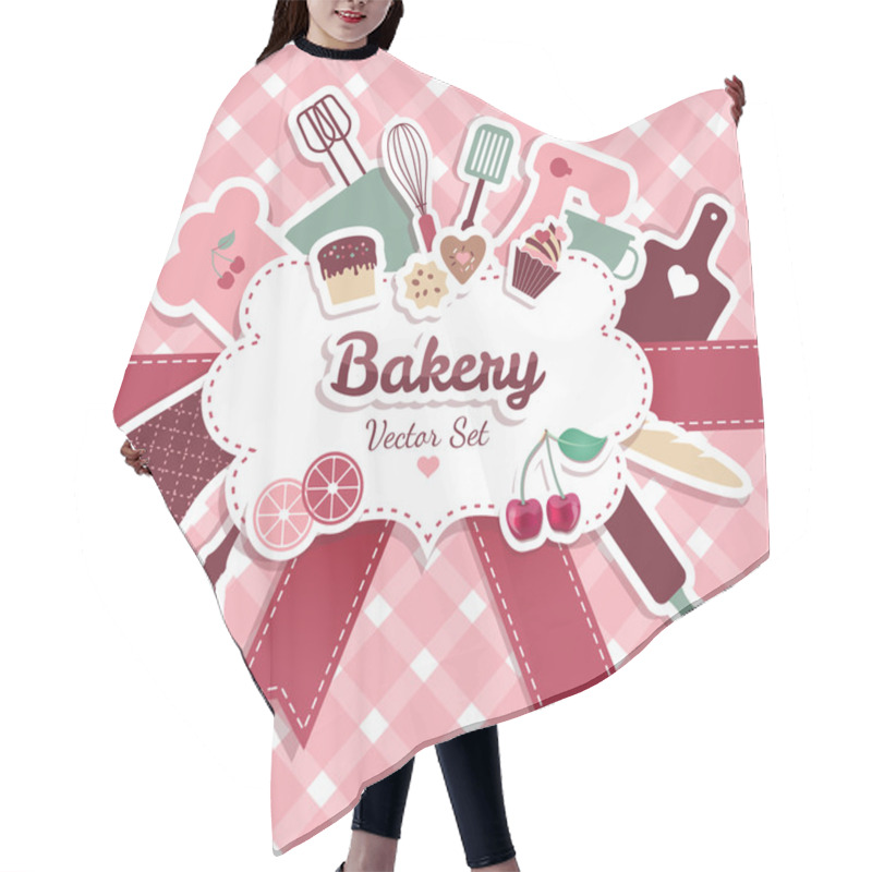 Personality  Bakery And Sweets Hair Cutting Cape