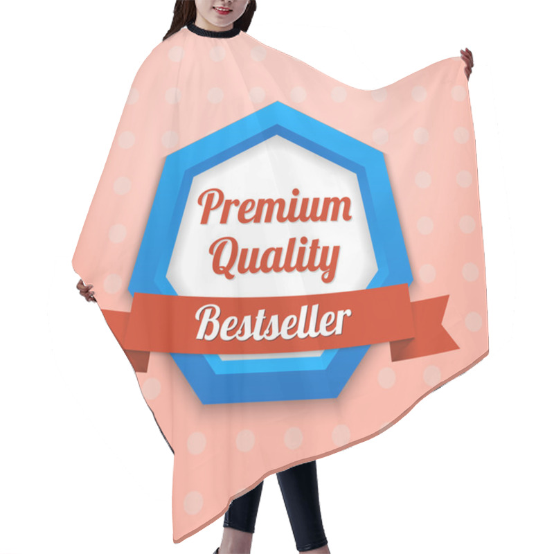 Personality  Premium Quality - Badge Symbol Hair Cutting Cape