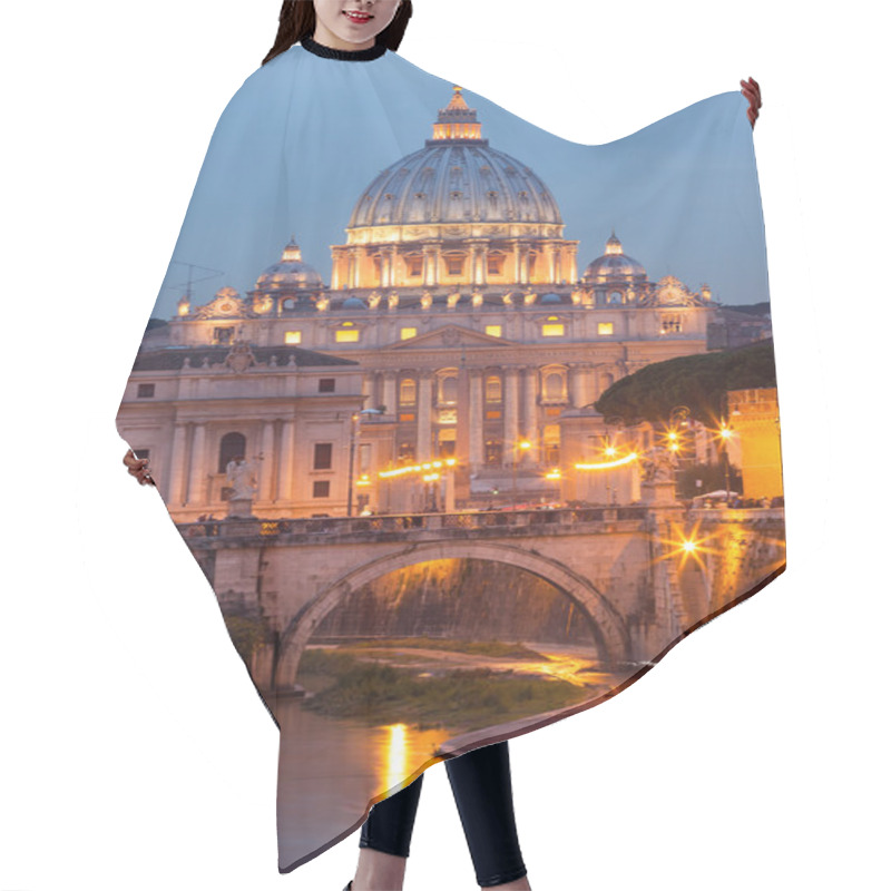 Personality  Saint Peter's Basilica Dome Hair Cutting Cape