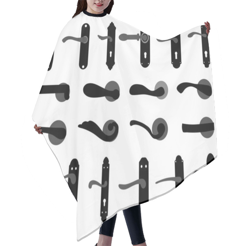 Personality  Doorknob  2 Hair Cutting Cape