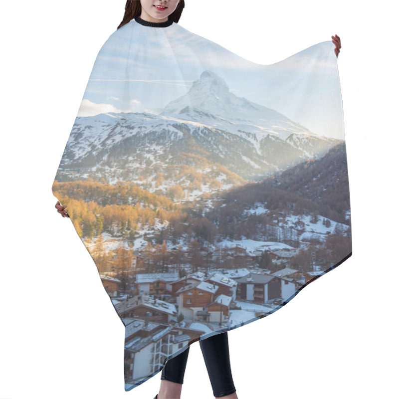 Personality  The Matterhorn Peak Switzerland Hair Cutting Cape