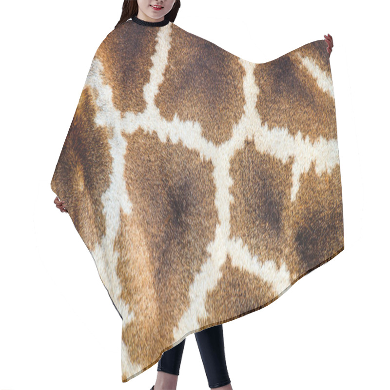 Personality  Giraffe Skin Pattern Hair Cutting Cape