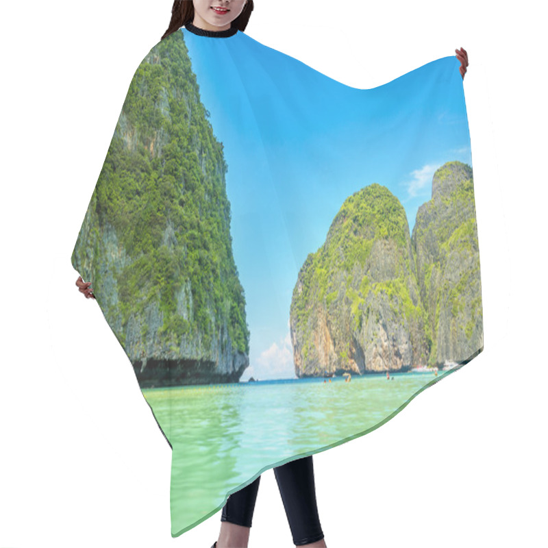 Personality  Maya Bay Heavenly Beach, Thailand Hair Cutting Cape