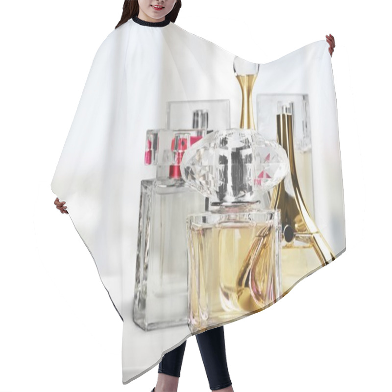 Personality  Aromatic Perfume Bottles Hair Cutting Cape