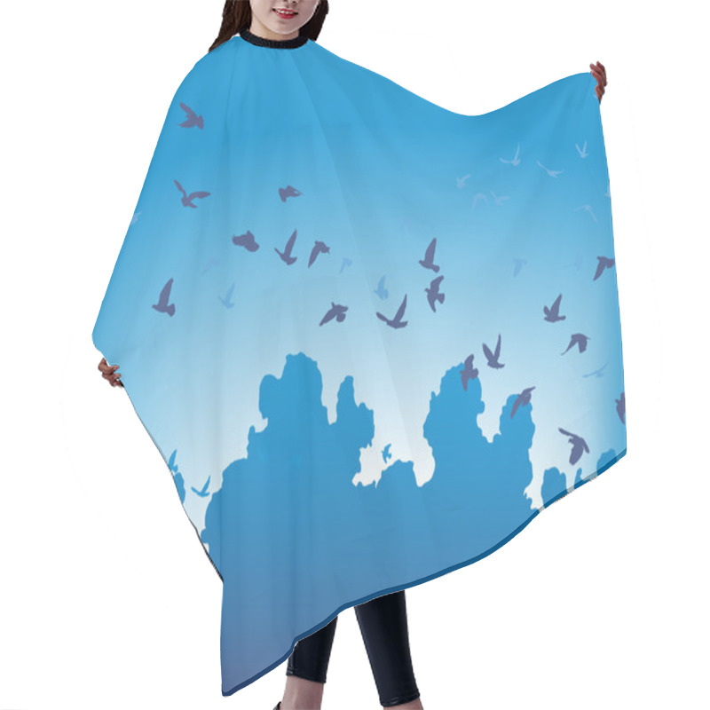 Personality  Migration Hair Cutting Cape