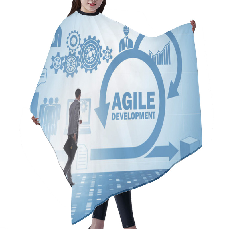 Personality  Concept Of Agile Software Development Hair Cutting Cape