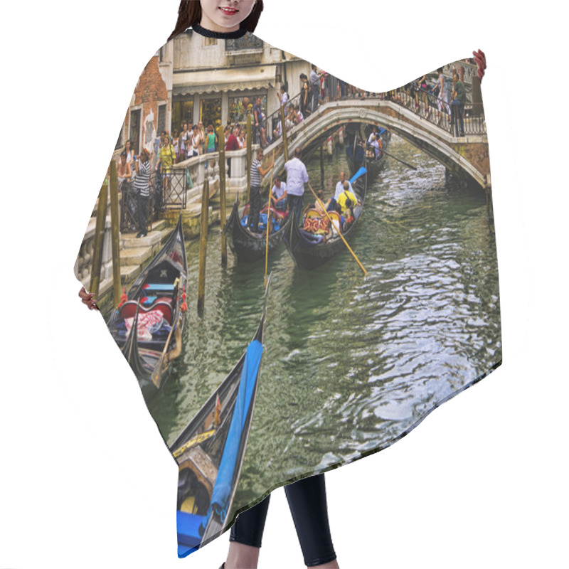 Personality  Busy Side Canal In Venice Known As La Serenissima In Northern Italy Is A Magical Place Hair Cutting Cape