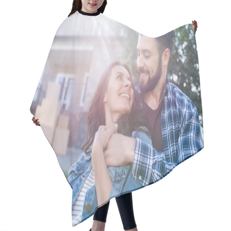 Personality  Couple Hair Cutting Cape