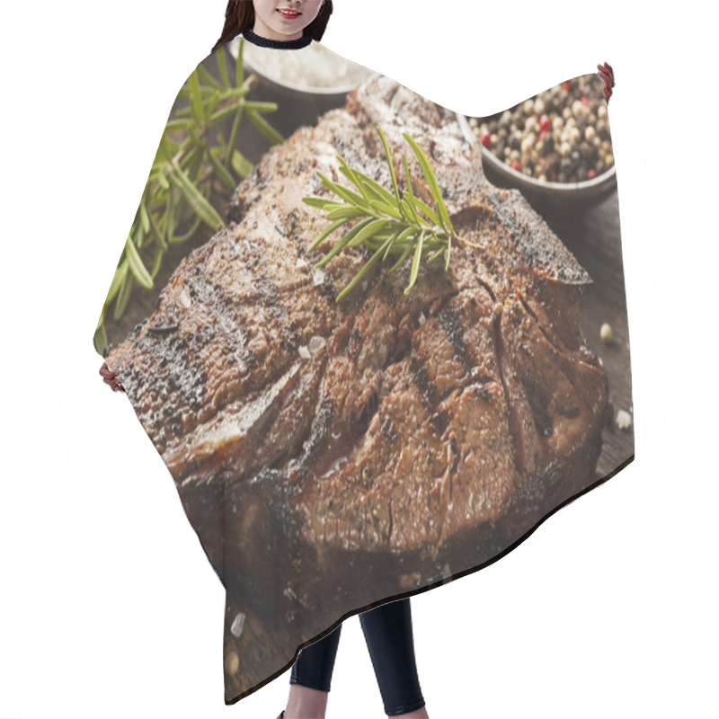 Personality  Grilled BBQ T-Bone Steak Hair Cutting Cape