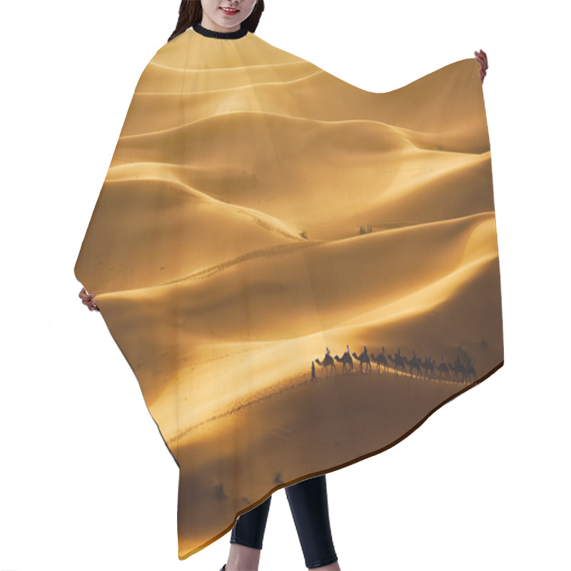 Personality  Camel Caravan Hair Cutting Cape