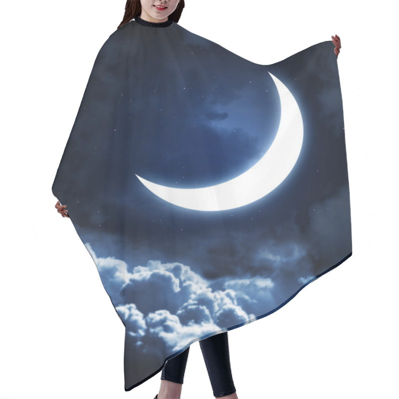 Personality  Moon Hair Cutting Cape