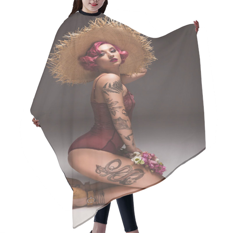 Personality  Tattoo Hair Cutting Cape