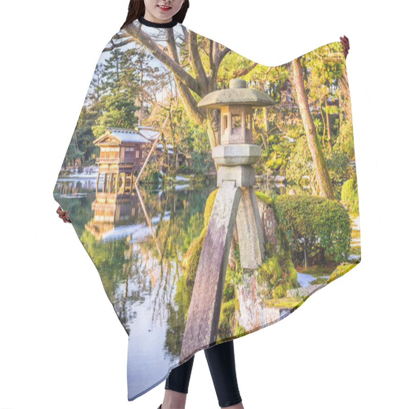 Personality  Japanese Garden In Kanazawa Hair Cutting Cape