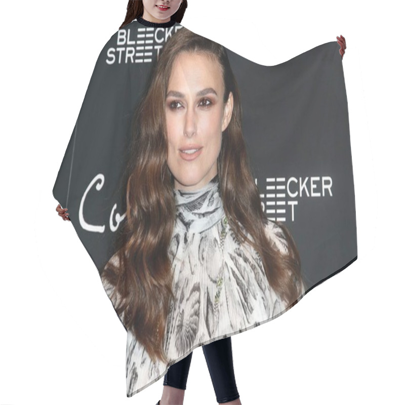 Personality  Keira Knightley At Arrivals For COLETTE Special Screening, Museum Of Modern Art (MoMA), New York, NY September 13, 2018. Photo By: Steve Mack/Everett Collection Hair Cutting Cape