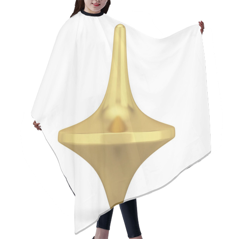 Personality  Spinning Top Toy Hair Cutting Cape