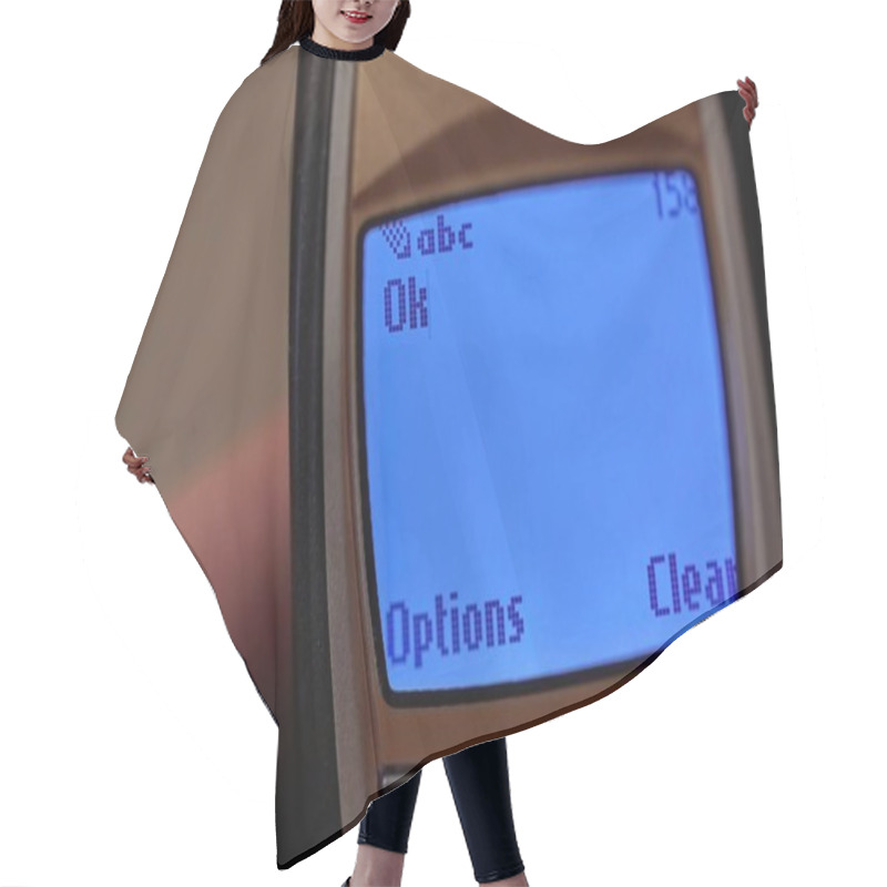 Personality  Sms Message Received Reading Ok Boomer Hair Cutting Cape