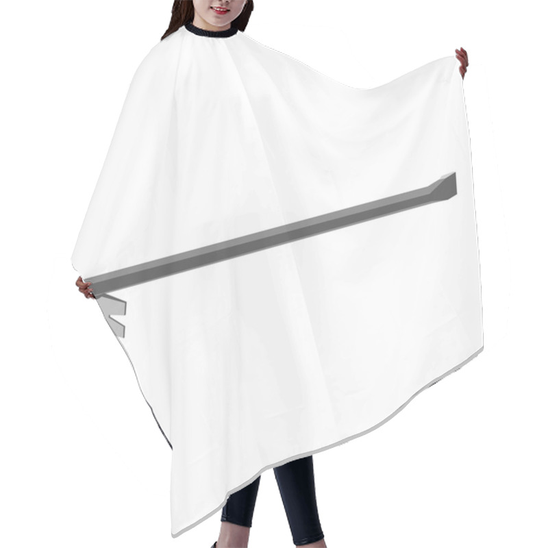 Personality  Crowbar Vector Hair Cutting Cape