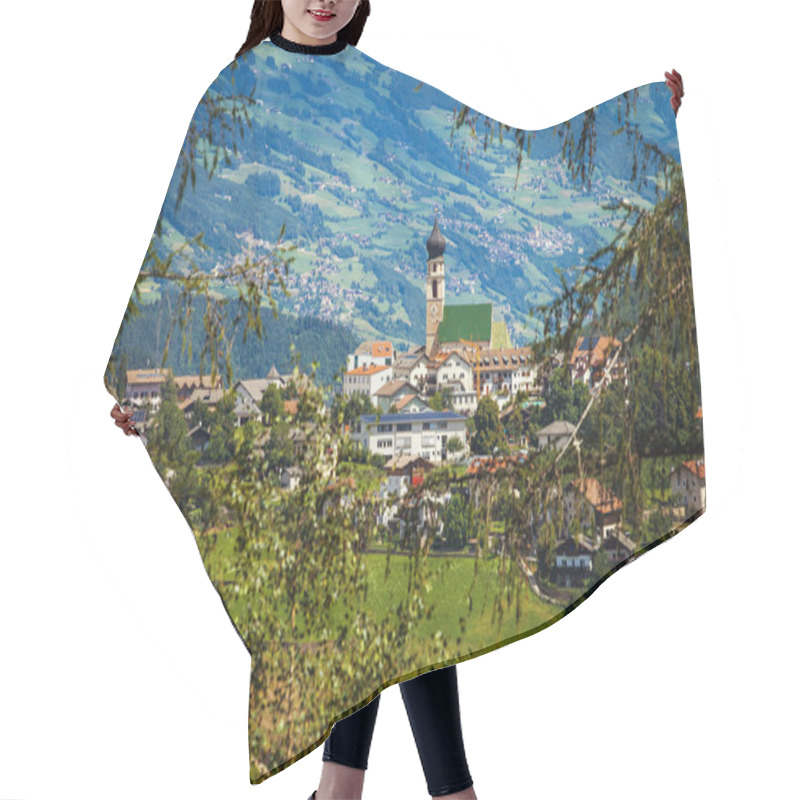 Personality  Small Town In South Tyrol Hair Cutting Cape