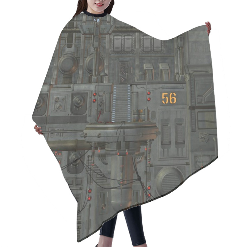 Personality  Space Station Hair Cutting Cape