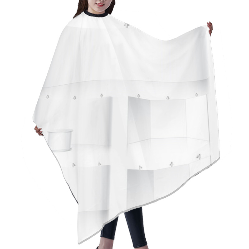 Personality  Trade Show Mockups Hair Cutting Cape