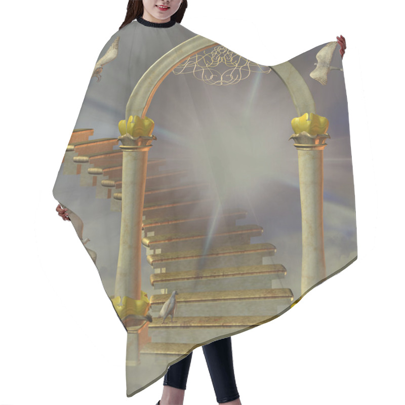 Personality  Heavens Gate Hair Cutting Cape